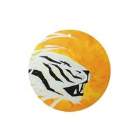 Phayah 6 ambientadores simplificados de cabeza de tigre con aroma a lavanda para coche, forma redonda, para colgar, para tableta, armario, zapatos, armario, fragancia