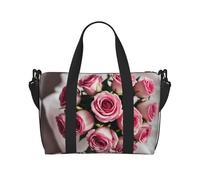 Phayah A Bunch of Pink Roses - Bolsas de fin de semana para mujer, bolsa de viaje para fin de semana, bolsa deportiva para gimnasio, bolsa cruzada