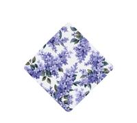 Phayah Ambientador cuadrado para coche, con aroma a lavanda, 6 unidades, para colgar en el cajón del armario del coche, con un montón de lilas