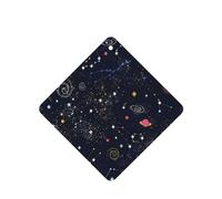 Phayah Ambientador cuadrado para coche, diseño de cúmulos de estrellas, galaxias, constelación, aroma a lavanda, tarjeta perfumada colgante, 6 unidades, para coche, armario, cajón, eliminar