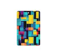 Phayah Ambientador cuadrado para coche, diseño de diagrama geométrico, aroma a lavanda, tarjeta rectangular para colgar, tarjeta perfumada, 4 piezas para cajones de armario de automóviles