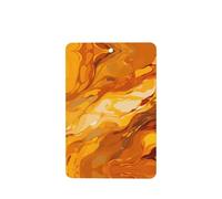 Phayah Ambientador de coche con aroma a lavanda amarillo con patrón de corredor, tarjeta rectangular para colgar, tarjeta perfumada para colgar, 6 piezas para cajones de armario de automóviles