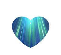 Phayah Ambientador de coche con aroma a lavanda azul Aurora Boreal en forma de corazón para colgar, tarjeta perfumada para colgar, 6 piezas para cajones de armario de automóviles