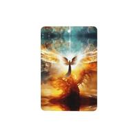 Phayah Ambientador de coche con aroma a lavanda con diseño de alas de árbol mágico, tarjeta rectangular para colgar, tarjeta perfumada para colgar, 4 piezas para cajones de armario de automóviles