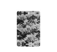 Phayah Ambientador de coche con aroma a lavanda con diseño de árbol en las olas, tarjeta rectangular para colgar, tarjeta perfumada para colgar, 4 piezas para cajones de armario de automóviles