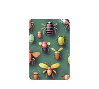Phayah Ambientador de coche con aroma a lavanda con diseño de Atlas de insectos, tarjeta rectangular para colgar, tarjeta perfumada para colgar, 6 piezas para cajones de armario de automóviles