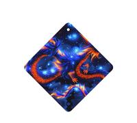 Phayah Ambientador de coche con aroma a lavanda con diseño de dragón azul, tarjeta cuadrada para colgar, tarjeta perfumada para colgar, 6 piezas para cajones de armario de automóviles