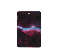 Phayah Ambientador de coche con aroma a lavanda con diseño de galaxia del universo para colgar, tarjeta perfumada para colgar, 4 piezas para coche, armario, cajón, eliminar