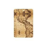 Phayah Ambientador de coche con aroma a lavanda con diseño de mapa del mundo, tarjeta rectangular para colgar, tarjeta perfumada, 4 piezas para coches, armarios, zapatos