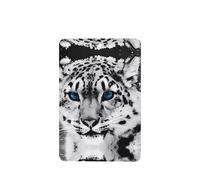 Phayah Ambientador de coche con aroma a lavanda con diseño de tigre de nieve, tarjeta rectangular para colgar, tarjeta perfumada para colgar, 6 piezas para coches, armarios, zapatos