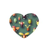 Phayah Ambientador de coche con aroma a lavanda con forma de corazón para colgar, tarjeta perfumada para colgar, 4 unidades para cajones de armario de automóviles