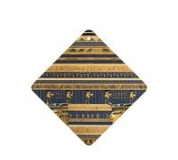 Phayah Ambientador de coche con aroma a lavanda de estilo faraónico egipcio, 6 unidades, para colgar en el armario, cajón