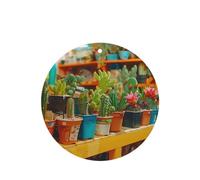 Phayah Ambientador de coche con aroma a lavanda de la colección de cactus para colgar, tarjeta perfumada para colgar, 6 piezas para cajones de armario de automóviles