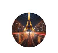 Phayah Ambientador de coche con aroma a lavanda de la Torre Eiffel para colgar, tarjeta perfumada colgante, 6 unidades, para cajones de armario de automóviles