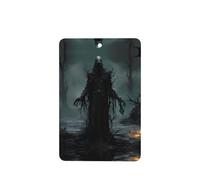 Phayah Ambientador de coche con aroma a lavanda Monster In The Woods, tarjeta rectangular para colgar, tarjeta perfumada para colgar, 4 piezas para cajones de armario de automóviles