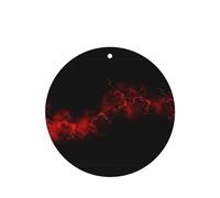 Phayah Ambientador de coche con aroma a lavanda rojo y negro Explosion Burst - Tarjeta colgante perfumada para colgar, 4 piezas para coche, armario, cajón, eliminar