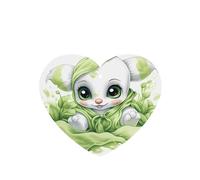 Phayah Ambientador de coche con aroma de elefante de ojos grandes, con aroma a lavanda, tarjeta en forma de corazón, tarjeta perfumada para colgar, 4 piezas para cajones de armario de automóviles