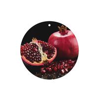 Phayah Ambientador de coche con aroma de granada roja con aroma a lavanda, tarjeta de forma redonda, para colgar, tarjeta perfumada, 6 piezas para cajones de armario de automóviles