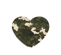 Phayah Ambientador de coche con diseño de camuflaje del ejército, aroma a lavanda, tarjeta en forma de corazón, tarjeta perfumada colgante, 4 piezas para cajones de armario de automóviles