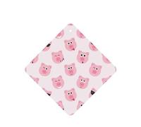 Phayah Ambientador de coche con diseño de cara de cerdo rosa con aroma a lavanda, tarjeta cuadrada para colgar, tarjeta perfumada para colgar, 6 piezas para coche, armario, cajón, eliminar