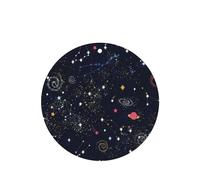 Phayah Ambientador de coche con diseño de constelación de estrellas, racimos de galaxias, aroma a lavanda, tarjeta de forma redonda, para colgar, tarjeta perfumada, 4 piezas para coches, armario