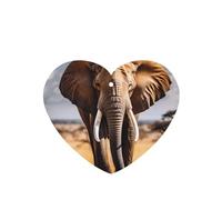 Phayah Ambientador de coche con diseño de elefantes, aroma a lavanda, tarjeta con forma de corazón, para colgar, tarjeta perfumada, 4 unidades, para cajones de armario de automóviles