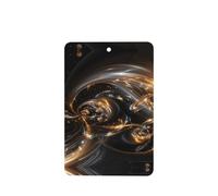 Phayah Ambientador de coche con diseño de estrellas brillantes giratorias, aroma a lavanda, tarjeta rectangular para colgar, tarjeta perfumada para colgar, 6 piezas para coches, armarios, zapatos