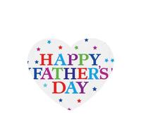 Phayah Ambientador de coche con diseño de estrellas y feliz día del padre, aroma a lavanda, tarjeta con forma de corazón, tarjeta perfumada colgante, 4 piezas para coche, armario, cajón, eliminar