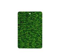 Phayah Ambientador de coche con diseño de hojas verdes con aroma a lavanda, tarjeta rectangular para colgar, tarjeta perfumada para colgar, 6 piezas para coches, armario, cajón, eliminar