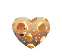 Phayah Ambientador de coche con diseño de huevo amarillo con aroma a lavanda, tarjeta en forma de corazón, tarjeta perfumada colgante, 4 piezas para cajones de armario de automóviles