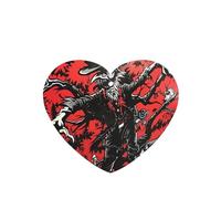 Phayah Ambientador de coche con diseño de monstruo de paja, aroma a lavanda, tarjeta en forma de corazón, tarjeta perfumada colgante, 4 piezas para cajones de armario de automóviles