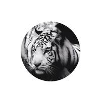 Phayah Ambientador de coche con diseño de tigre animal, aroma a lavanda, tarjeta de forma redonda, para colgar, tarjeta perfumada, 6 unidades, para coche, armario, cajón, eliminar