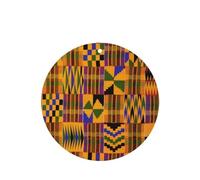 Phayah Ambientador de coche con diseño tribal africano étnico de textura étnica con aroma a lavanda, tarjeta de forma redonda, para colgar, tarjeta perfumada, 6 unidades, para coche, armario, cajón