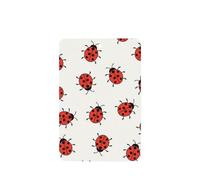 Phayah Ambientador de coche con patrón infinito moteado de mariquitas, aroma a lavanda, tarjeta rectangular para colgar, tarjeta perfumada, 6 unidades, para coche, armario, cajón, eliminar