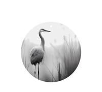 Phayah Ambientador de fragancia de lavanda con patrón de corona roja para coche, forma redonda, para colgar en el interior del coche, 4 unidades