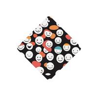 Phayah Ambientador de fragancia para el interior del coche, 4 unidades, con diseño de sonrisa, color degradado, aroma de lavanda, para colgar en el coche