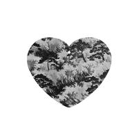 Phayah Ambientador para coche, diseño de árbol en las olas, aroma a lavanda, tarjeta con forma de corazón, para colgar, 6 unidades, para cajones de armario de automóviles
