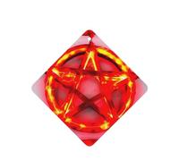 Phayah Ambientador para coche, diseño de pentagrama de mago, aroma a lavanda, tarjeta cuadrada para colgar, tarjeta perfumada, 6 unidades, para cajones de armario de automóviles