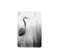 Phayah Ambientador rectangular con aroma a lavanda con diseño de corona roja para colgar en el interior del coche, 4 unidades