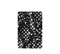 Phayah Ambientador rectangular con diseño de puntos corrugados en blanco y negro, aroma de lavanda, para colgar en el coche, 6 unidades