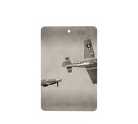 Phayah Ambientador rectangular para coche, diseño de aviones de la Segunda Guerra Mundial, con aroma a lavanda, para colgar, 4 unidades, para coches, armarios, zapatos