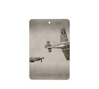 Phayah Ambientador rectangular para coche, diseño de aviones de la Segunda Guerra Mundial, con aroma a lavanda, 6 unidades, para coches, armarios, zapatos