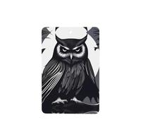 Phayah Ambientador rectangular para coche, diseño de búho en la oscuridad, con aroma a lavanda, para colgar, 4 unidades, para coche, armario, zapatos