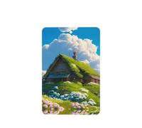 Phayah Ambientador rectangular para coche, diseño de cabaña en el bosque, con aroma a lavanda, para colgar en el armario, cajón, 4 unidades