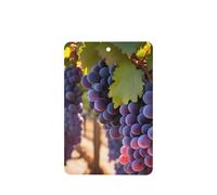 Phayah Ambientador rectangular para coche, diseño de uvas del desierto, aroma a lavanda, 6 unidades, para cajones de armario de automóviles