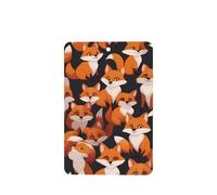 Phayah Ambientador rectangular para colgar en el interior del coche, con diseño de zorros pequeños, 6 unidades