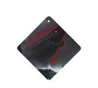 Phayah Ambientadores cuadrados para coche, 4 unidades, diseño de tiburón gigante en el mar, con patrón de aromaterapia automática, tarjeta perfumada para colgar, aroma a lavanda