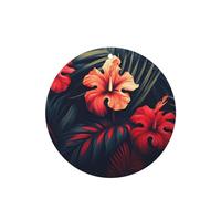 Phayah Ambientadores de coche de forma redonda, 6 unidades, diseño de hojas grandes, tabletas de aromaterapia automáticas, tarjeta perfumada para colgar, aroma a lavanda