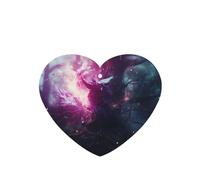 Phayah Ambientadores de coche en forma de corazón, 4 unidades, diseño de fénix de llama morada, tabletas de aromaterapia automáticas, tarjeta perfumada para colgar, aroma a lavanda