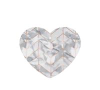 Phayah Ambientadores de coche en forma de corazón, 4 unidades, diseño de mármol de oro rosa, patrón de fondo, tabletas de aromaterapia automáticas, tarjeta perfumada para colgar, aroma a lavanda